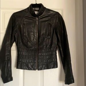 Leather jacket